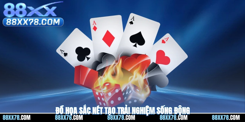 Đồ họa HD tạo nên những trải nghiệm cá cược sống động